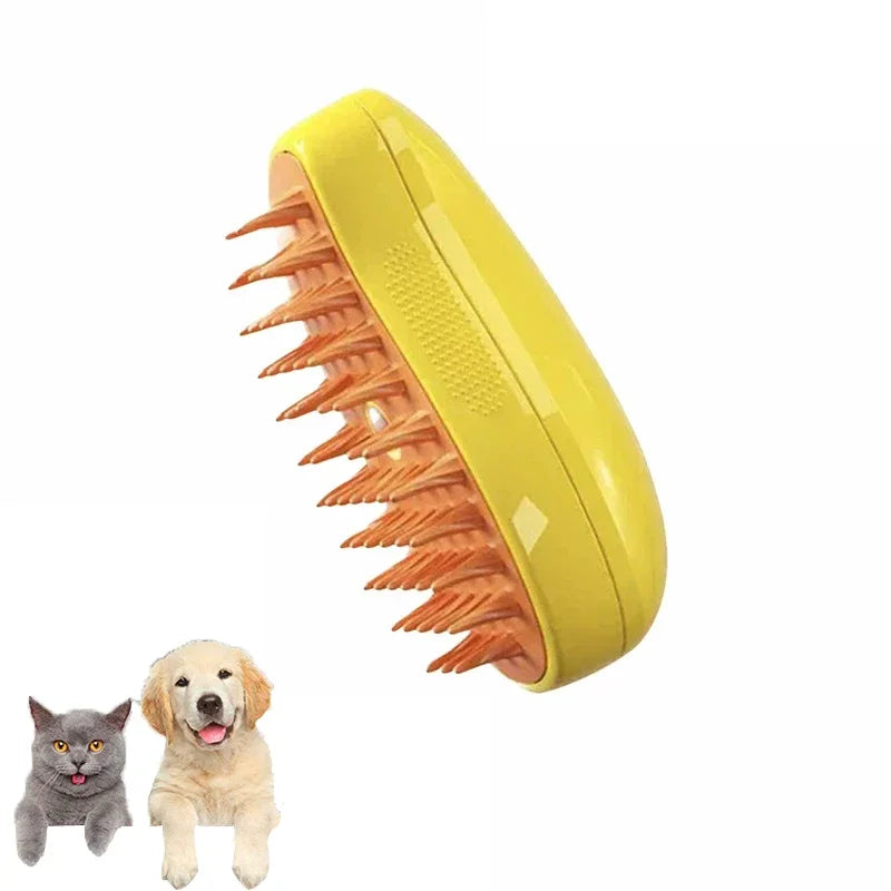 Iron Paw 3-in-1 Electric Steam Grooming Brush