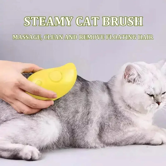 Iron Paw 3-in-1 Electric Steam Grooming Brush