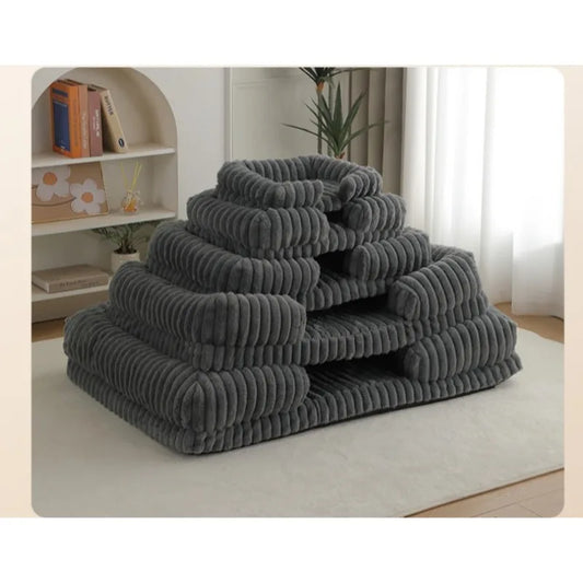 Iron Paw Orthopedic Calming Pet Bed — Memory Foam