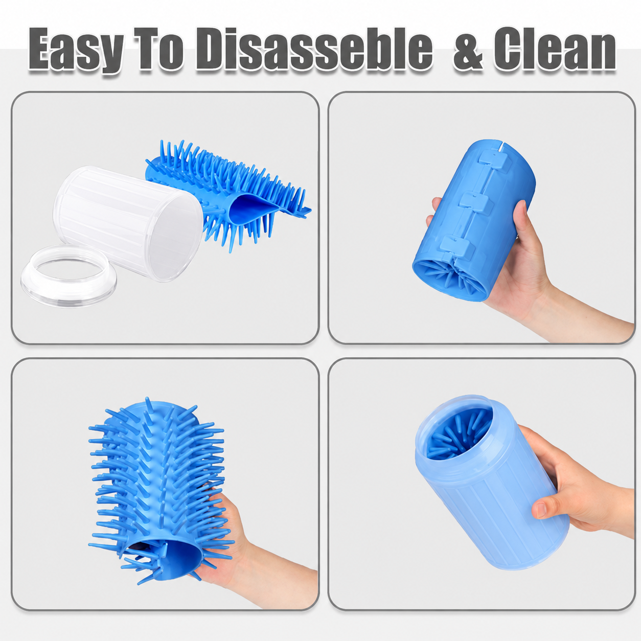Portable Silicone Dog Paw Cleaner Cup — Quick Wash