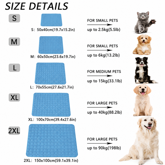Iron Paw Self-Cooling Pet Mat