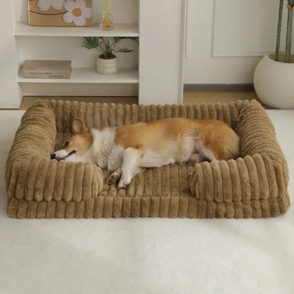 Iron Paw Orthopedic Calming Pet Bed — Memory Foam