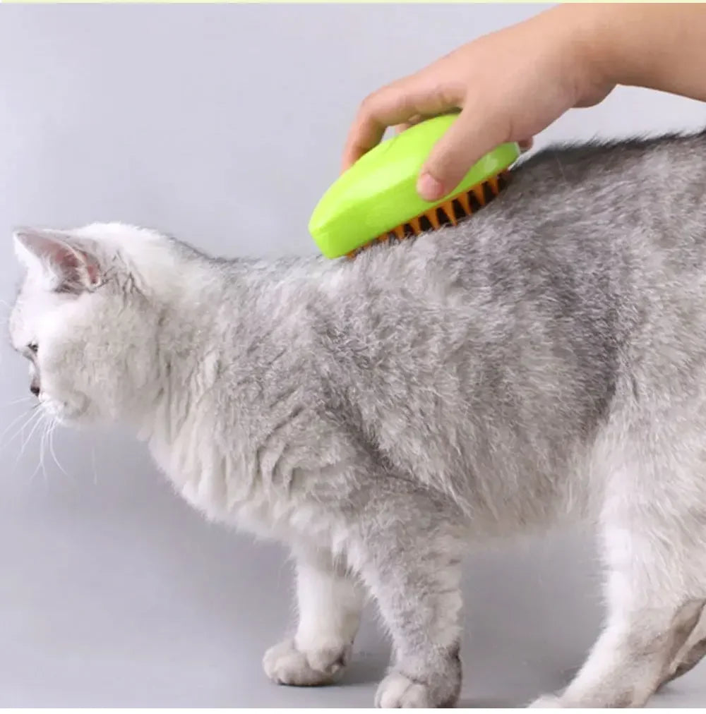 Iron Paw 3-in-1 Electric Steam Grooming Brush