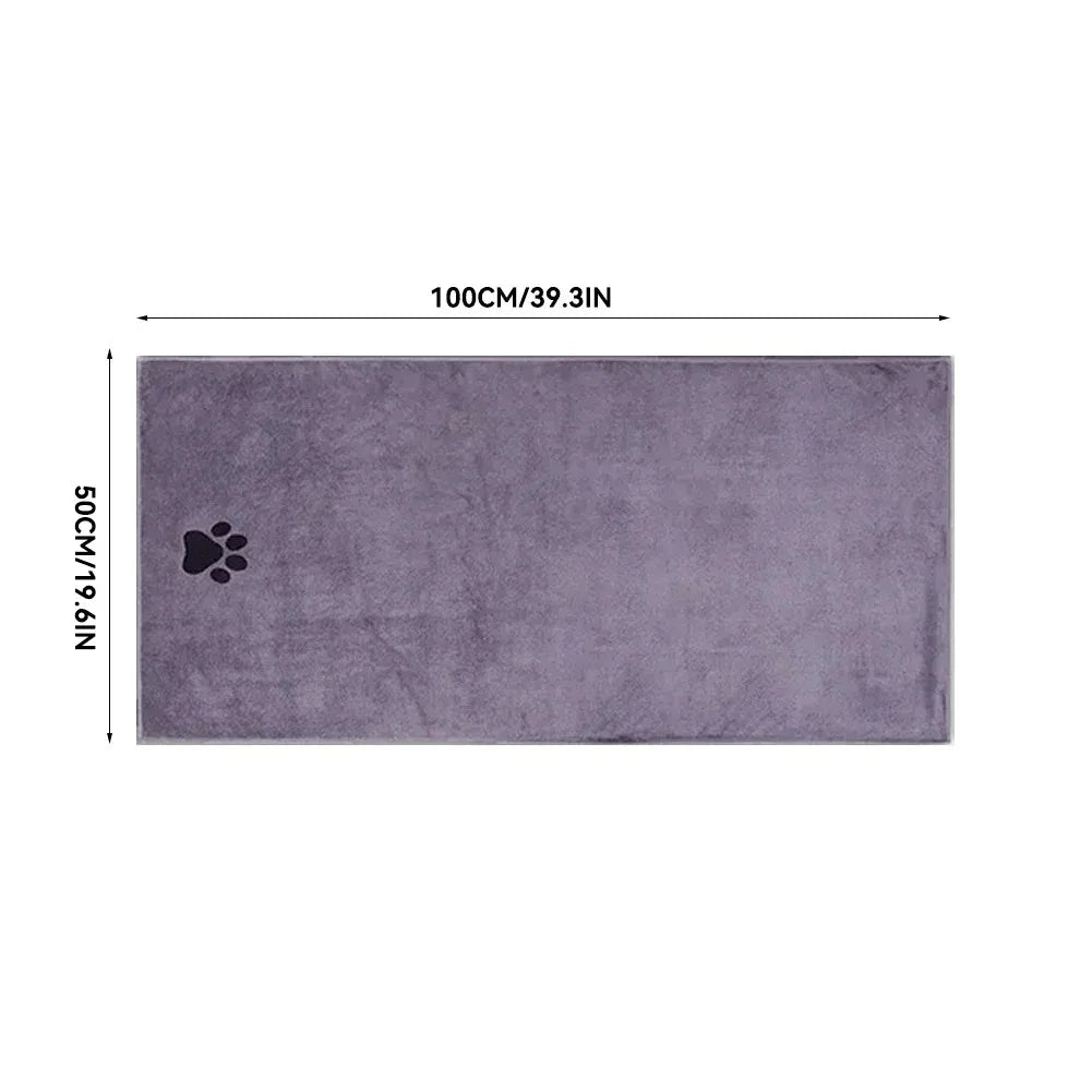 Iron Paw Super Absorbent Microfiber Pet Towel
