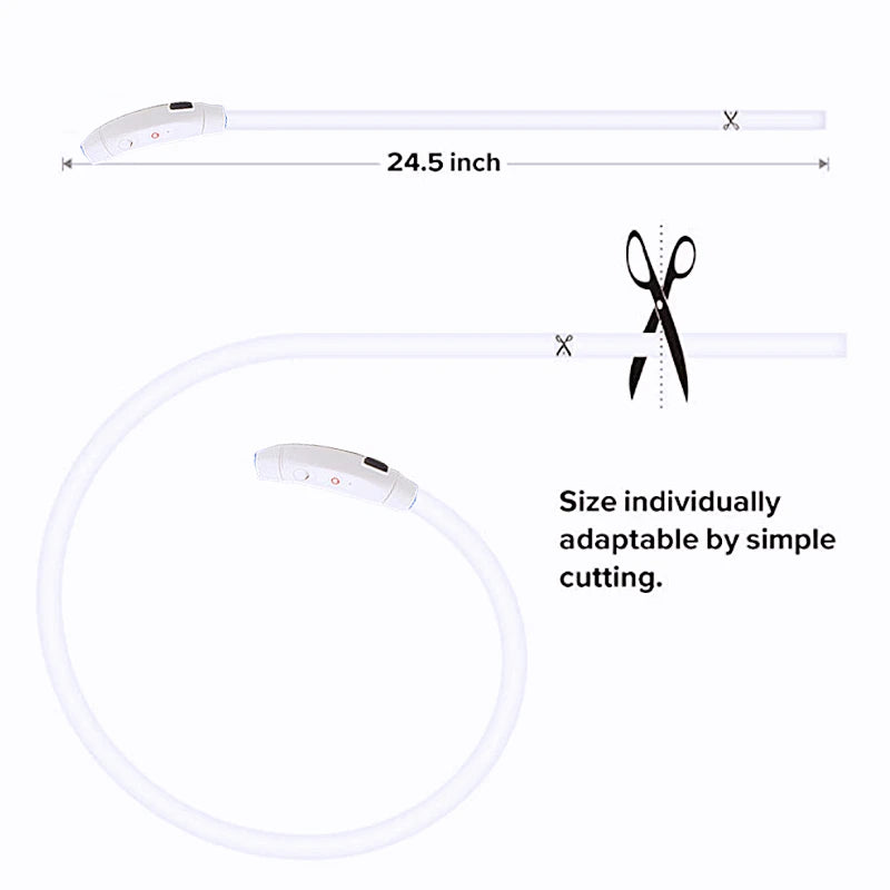 Iron Paw USB Rechargeable LED Safety Collar