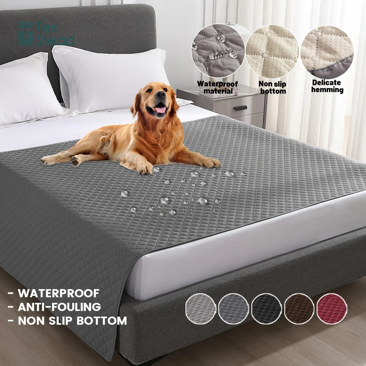 Iron Paw Waterproof Pet Blanket and Furniture Cover