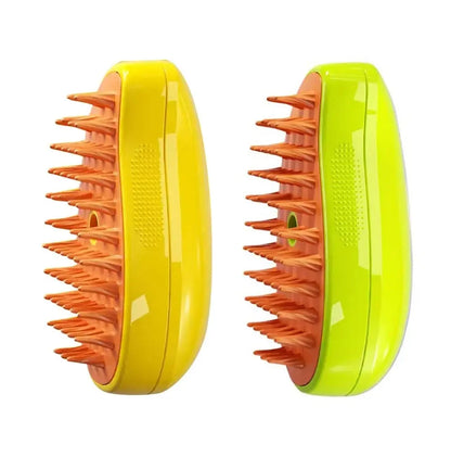 Iron Paw 3-in-1 Electric Steam Grooming Brush