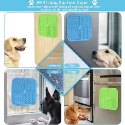 Iron Paw Silicone Lick Mat with Suction Cups