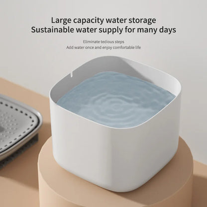 3L Filtered Pet Water Fountain — USB Circulating Dispenser