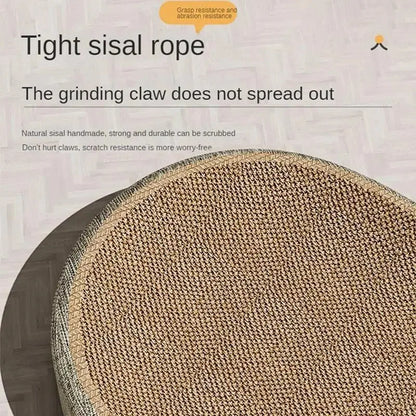 2-in-1 Sisal Cat Scratcher Bed — Furniture-Saving Lounger