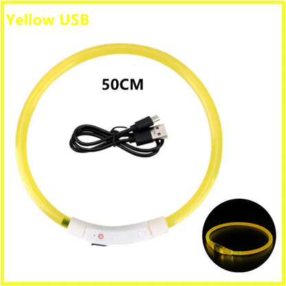 Iron Paw USB Rechargeable LED Safety Collar