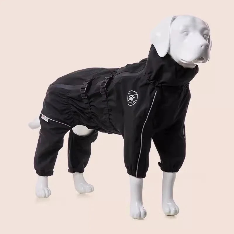Iron Paw Waterproof Reflective Dog Raincoat