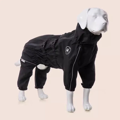 Iron Paw Waterproof Reflective Dog Raincoat