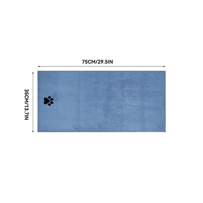 Iron Paw Super Absorbent Microfiber Pet Towel