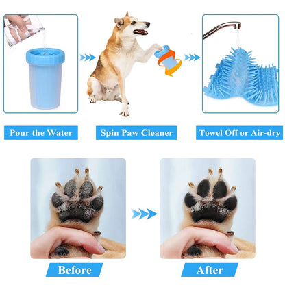 Iron Paw Portable Silicone Paw Cleaning Cup