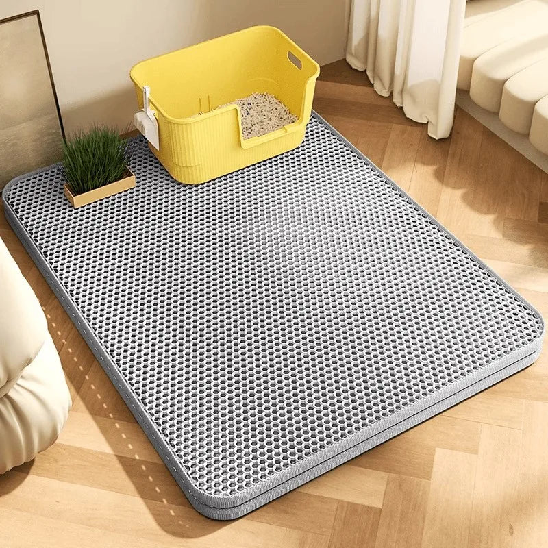Iron Paw Waterproof Double-Layer Cat Litter Mat