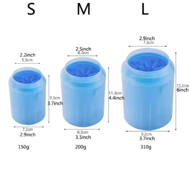 Portable Silicone Dog Paw Cleaner Cup — Quick Wash