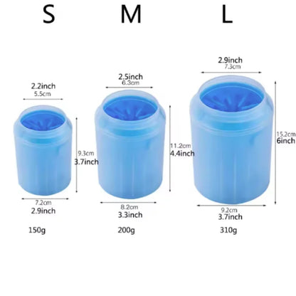 Portable Silicone Dog Paw Cleaner Cup — Quick Wash
