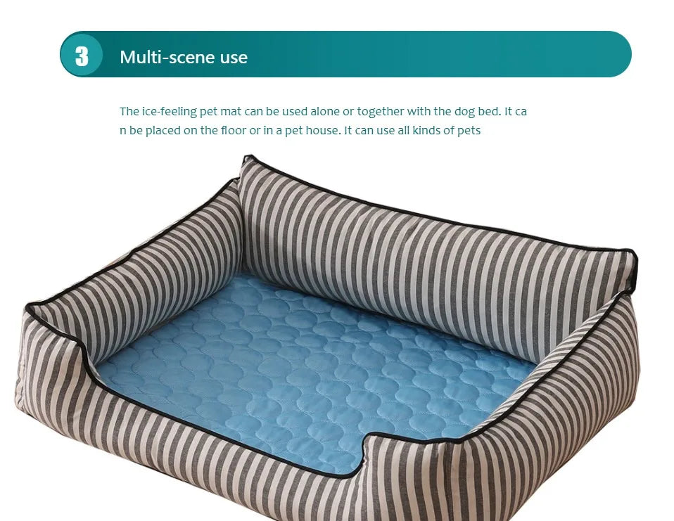 Iron Paw Self-Cooling Pet Mat