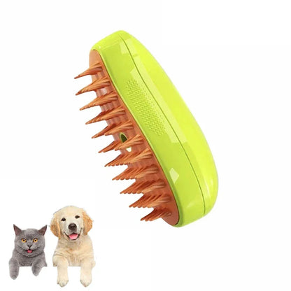 Iron Paw 3-in-1 Electric Steam Grooming Brush