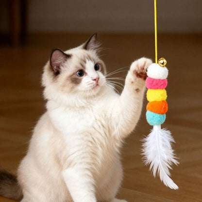 Electric Auto-Swing Cat Toy — Interactive Feather Teaser