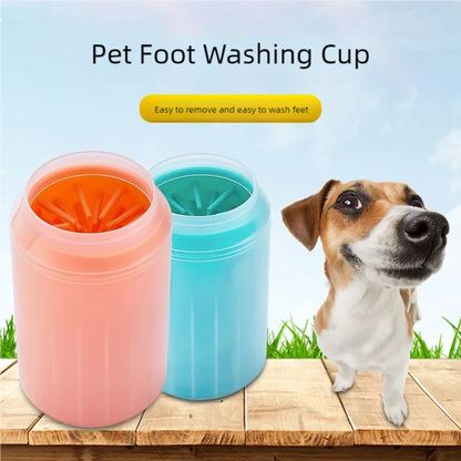 Portable Silicone Dog Paw Cleaner Cup — Quick Wash