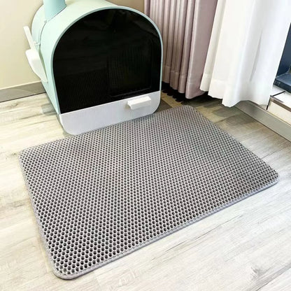 Iron Paw Waterproof Double-Layer Cat Litter Mat