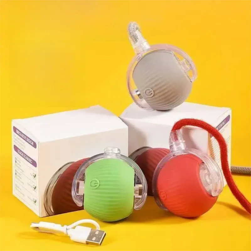 Iron Paw Smart Auto-Rolling Dog Ball