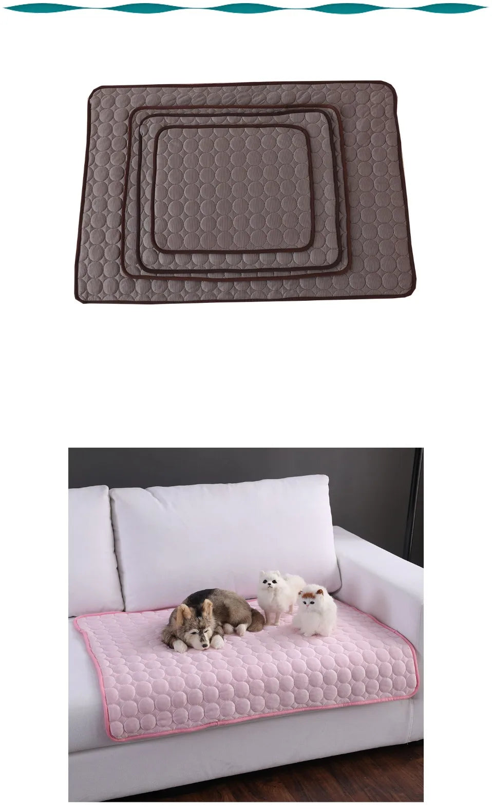 Iron Paw Self-Cooling Pet Mat