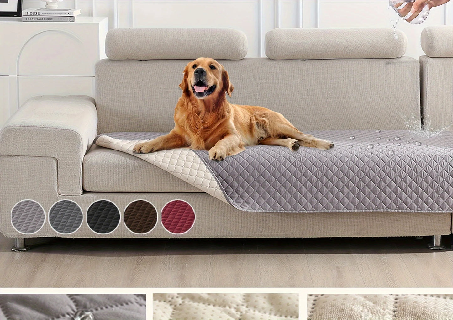 Iron Paw Waterproof Pet Blanket and Furniture Cover
