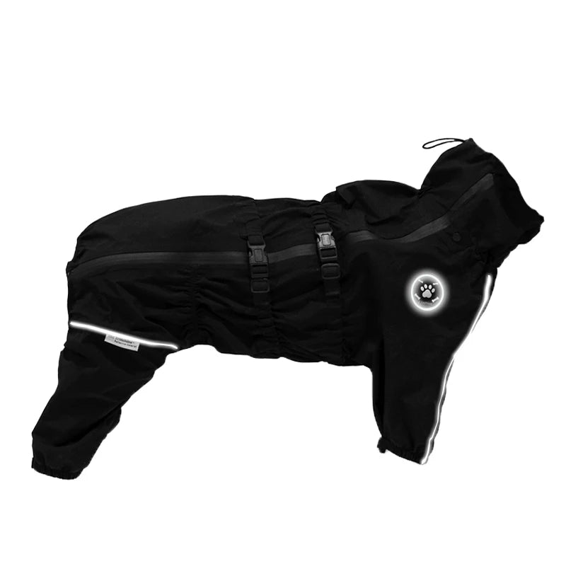 Iron Paw Waterproof Reflective Dog Raincoat