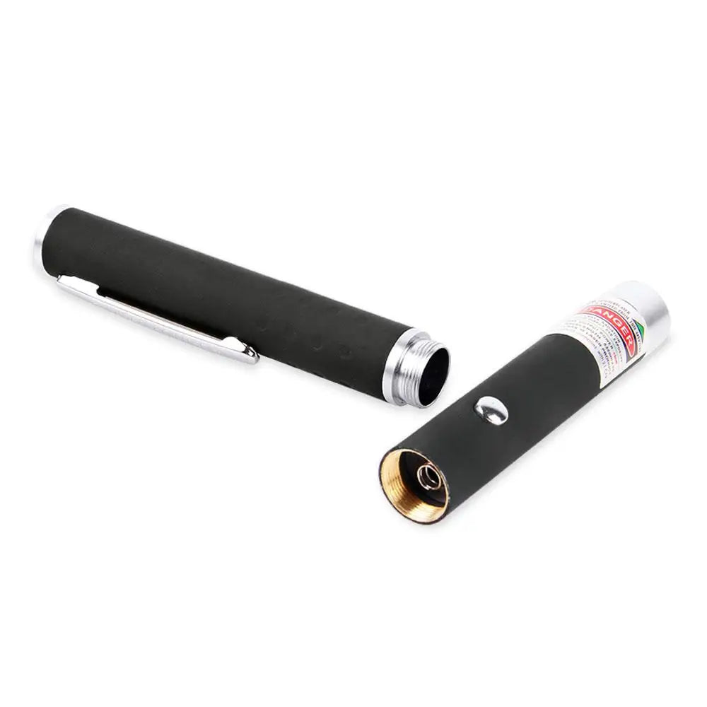 2-in-1 LED Laser Pointer — Cat Chase Toy & Flashlight
