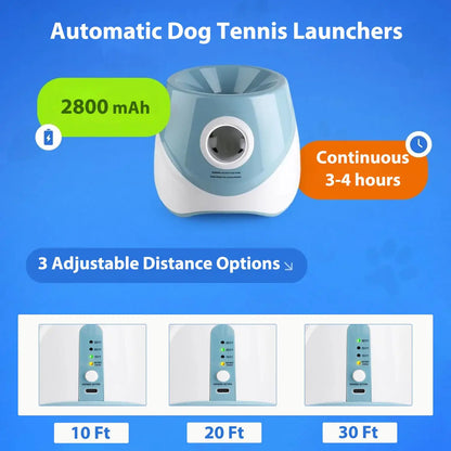 Iron Paw Automatic Tennis Ball Launcher