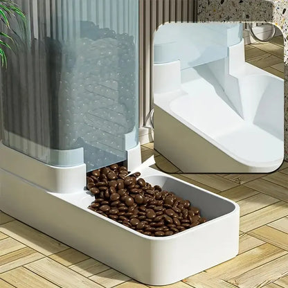 Iron Paw Gravity Pet Feeder and Water Dispenser