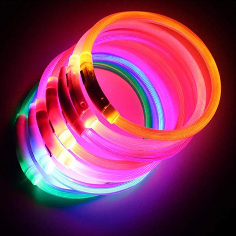 Iron Paw USB Rechargeable LED Safety Collar