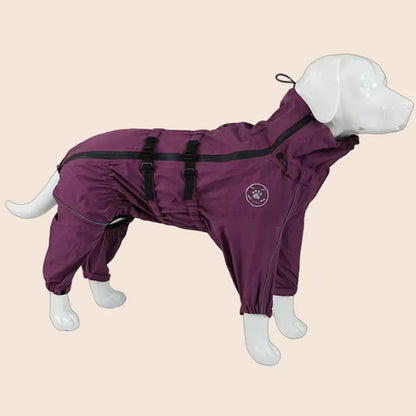 Iron Paw Waterproof Reflective Dog Raincoat
