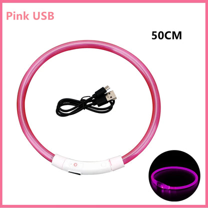 Iron Paw USB Rechargeable LED Safety Collar