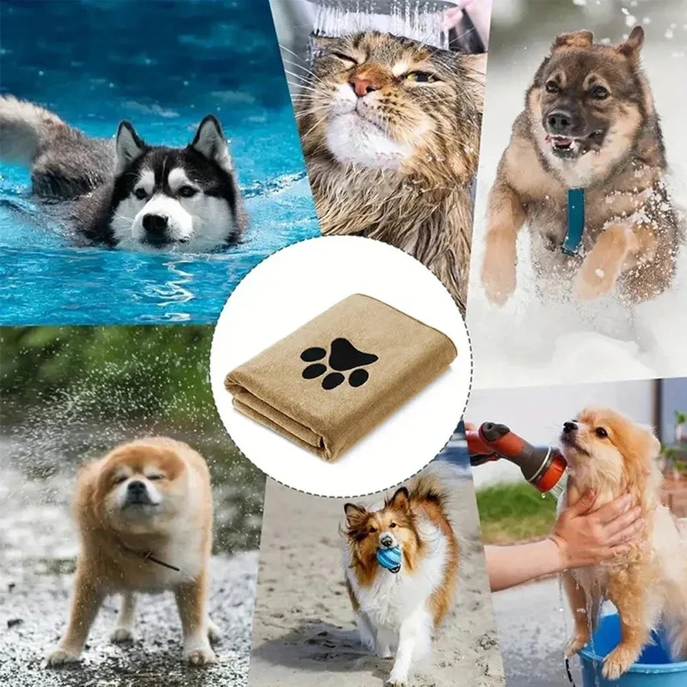 Iron Paw Super Absorbent Microfiber Pet Towel