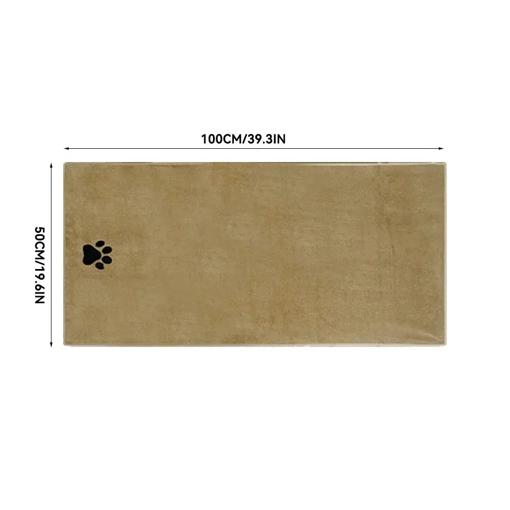 Iron Paw Super Absorbent Microfiber Pet Towel