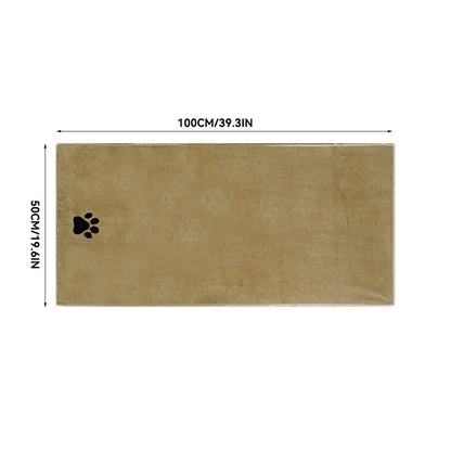 Iron Paw Super Absorbent Microfiber Pet Towel
