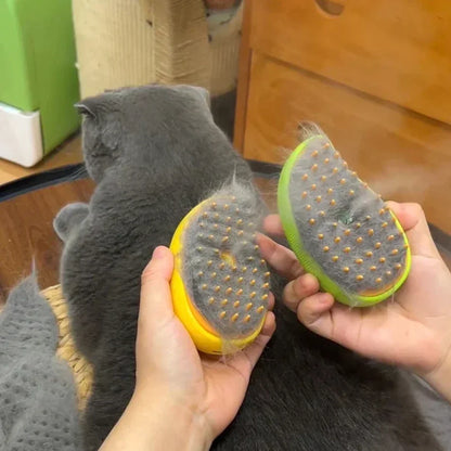 Iron Paw 3-in-1 Electric Steam Grooming Brush
