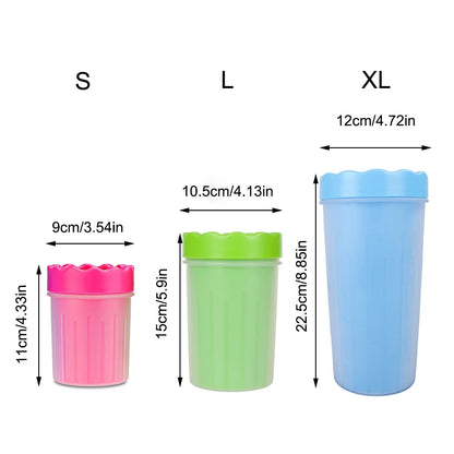 Iron Paw Portable Silicone Paw Cleaning Cup