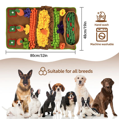 Iron Paw Large Snuffle Mat — Anti-Boredom Foraging Blanket