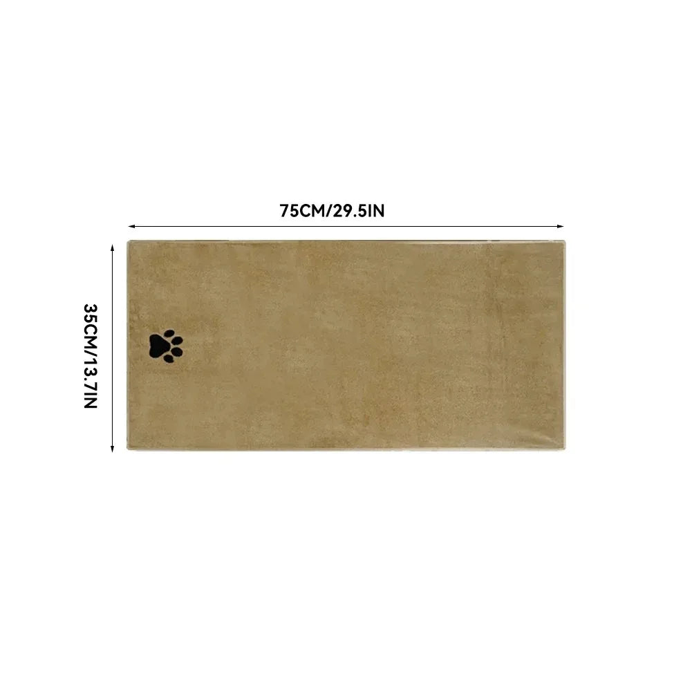 Iron Paw Super Absorbent Microfiber Pet Towel