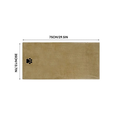 Iron Paw Super Absorbent Microfiber Pet Towel