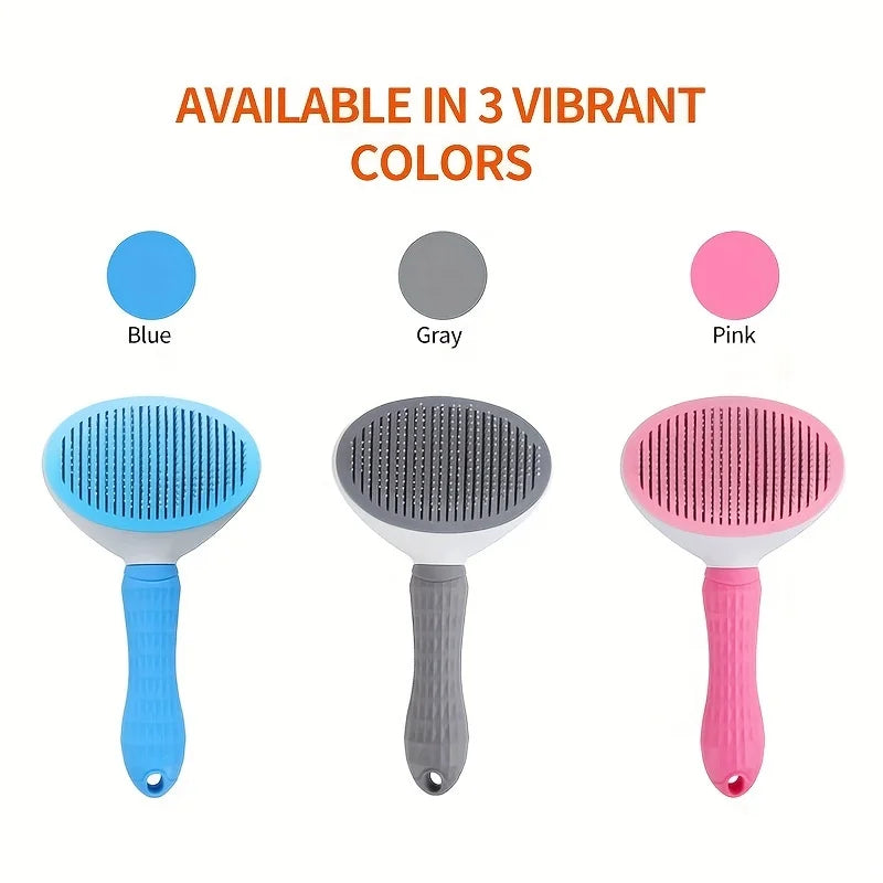 Iron Paw Self-Cleaning Pet Hair Removal Comb