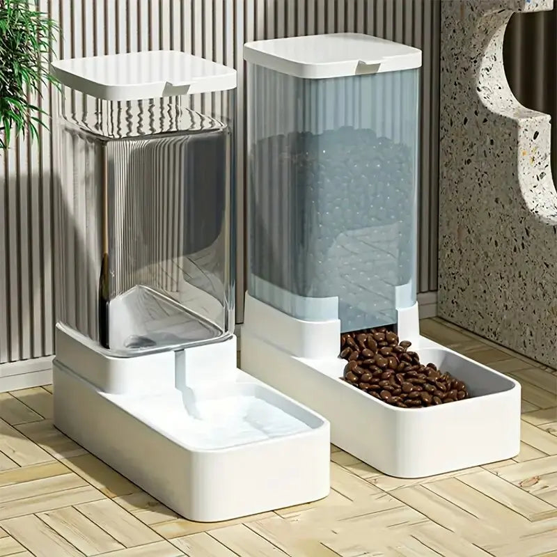 Iron Paw Gravity Pet Feeder and Water Dispenser