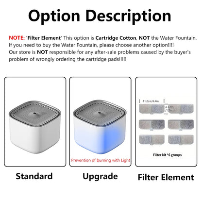 3L Filtered Pet Water Fountain — USB Circulating Dispenser