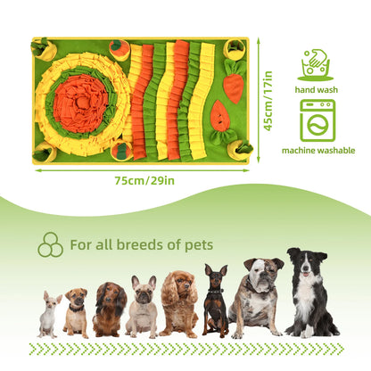 Iron Paw Large Snuffle Mat — Anti-Boredom Foraging Blanket