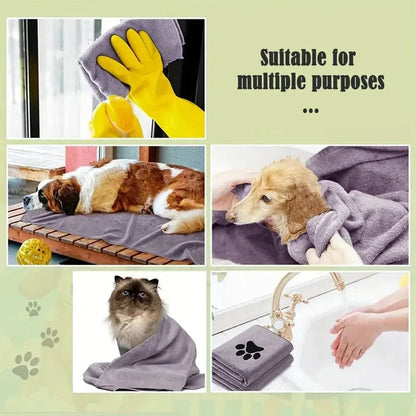 Iron Paw Super Absorbent Microfiber Pet Towel